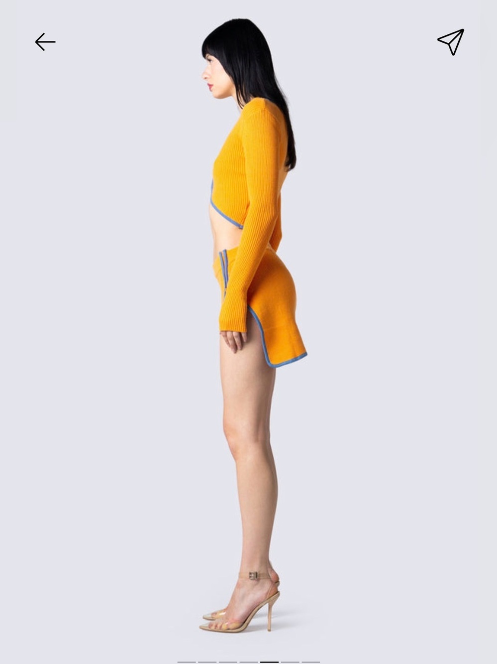NWOT Finesse Riley Radiate Skirt Set - Picture 2 of 13